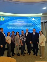 Большая делегация и дружная команда