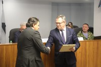 Чествование участников сбора и отправки гуманитарной помощи