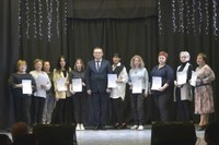 Накануне 8 марта в Педагогическом колледже поздравили прекрасных женщин