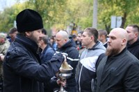 Сегодня утром от здания Военного комиссариата состоялась отправка мобилизованных граждан