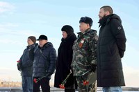 У монумента «Тыл - фронту» состоялось памятное мероприятие, посвященное Дню Неизвестного Солдата 