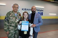 В детском технопарке «Кванториум» состоялась церемония награждения победителей Открытого фестиваля по VR/AR-технологиям «VR-фест»! 