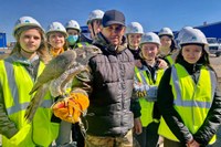 В Магнитогорском филиале АО «Ситиматик» при взаимодействии с комиссией по экологии Общественной палаты Магнитогорска прошла экскурсия для экологов волонтерского центра «Мы вместе» 