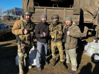 Весточка от Антона Казанева, который сопровождает гуманитарную колонну