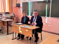 В МОУ «СОШ№31» состоялась «Классная встреча» с председателем Общественной палаты Магнитогорска, помощником депутата законодательного собрания Челябинской области Брагина Анатолия Ивановича, Владимиром Зяблицевым